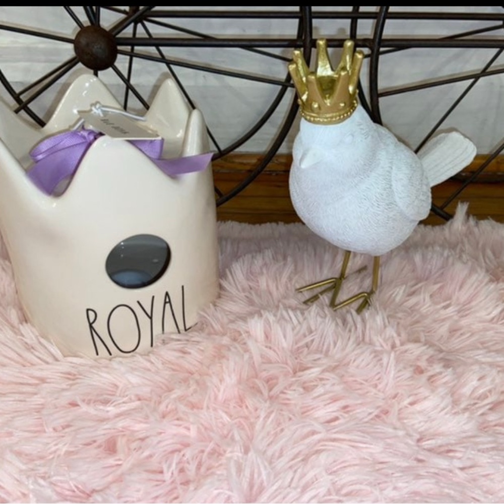 Rae Dunn CROWN Birdhouse & Bird Bundle